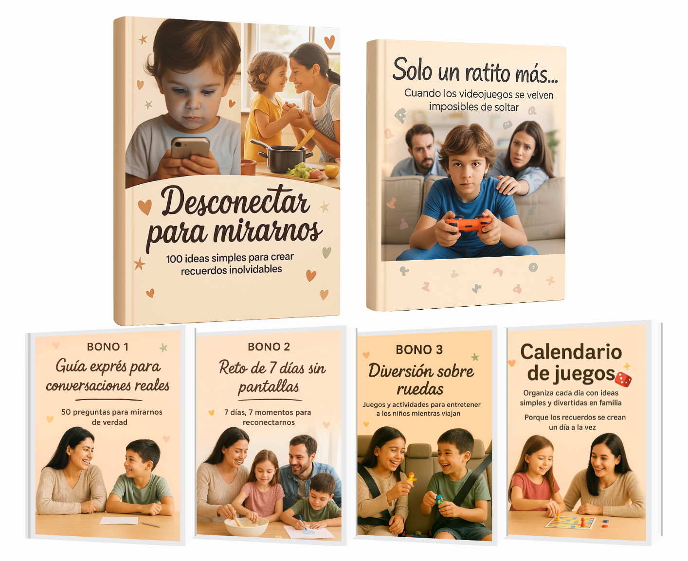 Desconectar para mirarnos + 5 Bonos Excusivos + 87 cuentos!